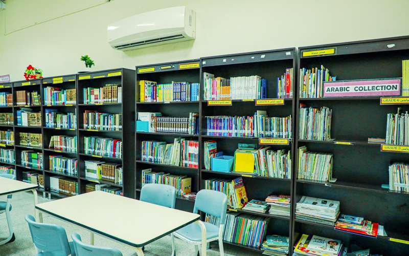 Library Room at The Cambridge School Doha Qatar