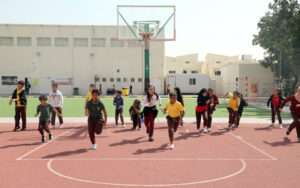 The Playing time at The Cambridge School in Doha Qatar